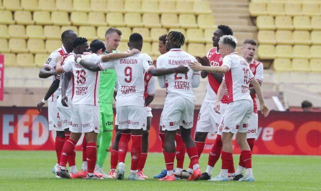 Les joueurs de l'AS Monaco. 