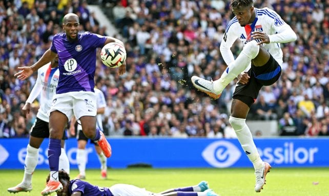 Zaha avec l'OL