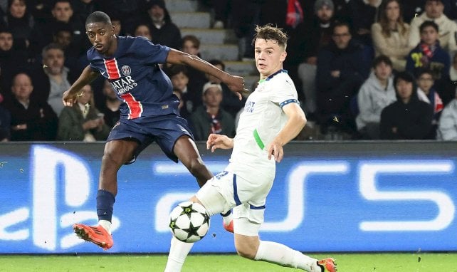 Dembélé (PSG) face à Dams (PSV)