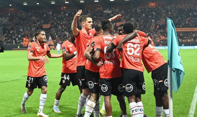 Le FC Lorient, champion de Ligue 2