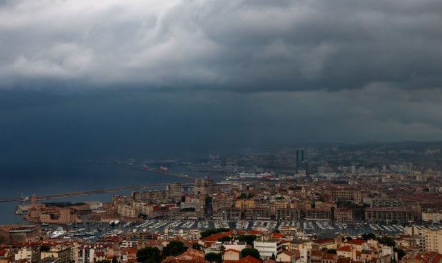 Orage à Marseille