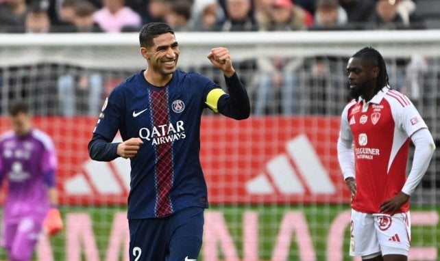 L1 : porté par un doublé d’Hakimi, le PSG déroule à Brest et reprend provisoirement la tête