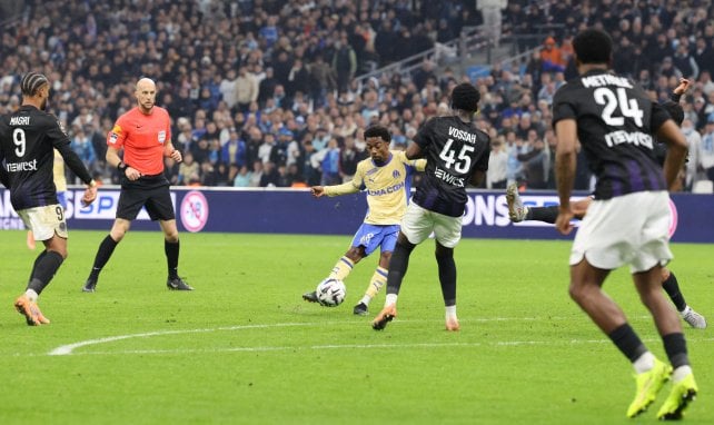 Santiago Hidalgo égalise en toute fin de match contre l’OM !