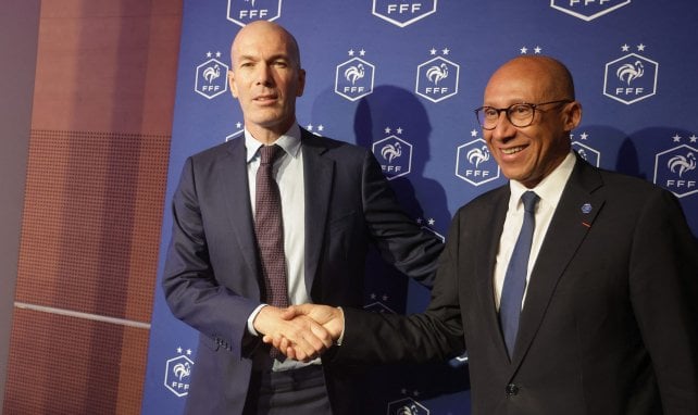 Équipe de France : Zinedine Zidane est le nouveau sélectionneur des Bleus !