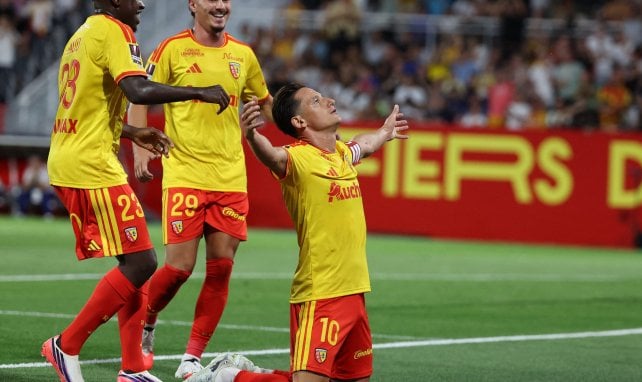 RC Lens : Florian Thauvin a brillé sous les yeux de Zinedine Zidane