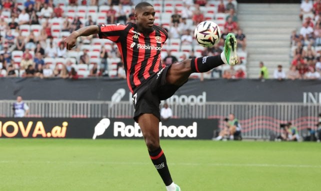 Nice : Nkounkou exprime sa déception après la défaite contre Lyon