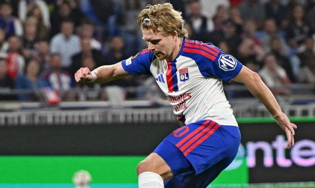 Ligue 1 : l’OL renverse Nice et prend la tête du championnat