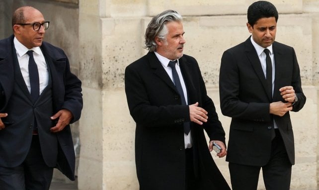 Vincent Labrune et Nasser al-Khelaïfi
