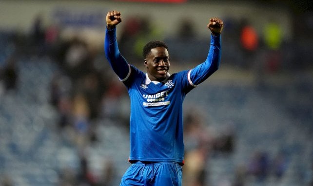 Djeidi Gassama avec les Rangers