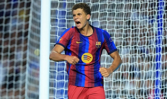La pépite égyptienne Hamza Abdelkarim marque déjà des points au FC Barcelone