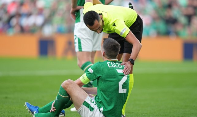 Séamus Coleman blessé avec l'Irlande