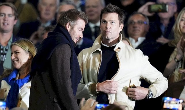 David Beckham et Tom Brady