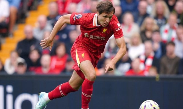 Federico Chiesa avec Liverpool