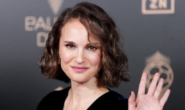 Natalie Portman à la cérémonie du Ballon d'Or