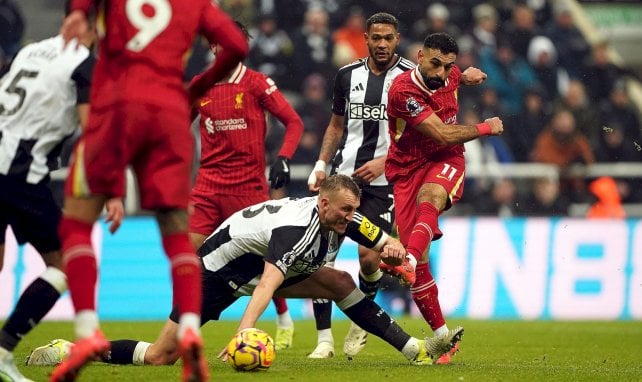 Salah (Liverpool) buteur contre Newcastle