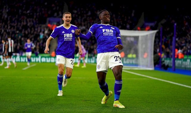 Patson Daka buteur avec Leicester contre Newcastle
