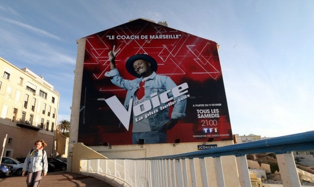 Soprano trône sur le mur de Marseille qui avait accueilli Zinedine Zidane