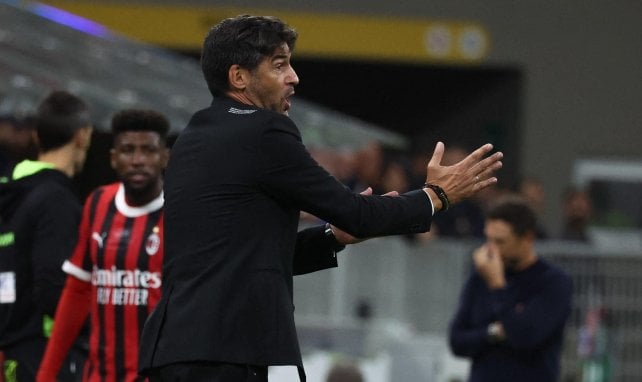 Paulo Fonseca à l'AC Milan