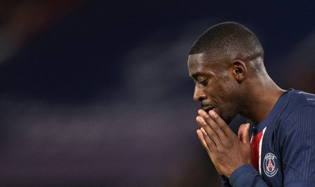 Ousmane Dembélé sous le maillot du PSG