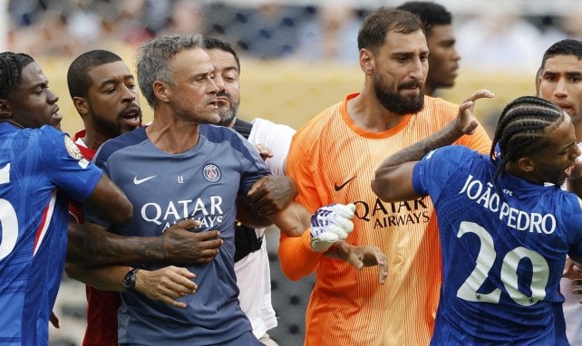 Luis Enrique contre Chelsea