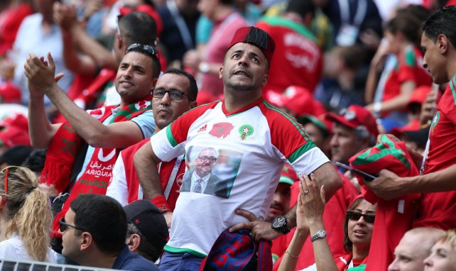 Des supporters du Maroc lors de la Coupe du Monde 2018 en Russie