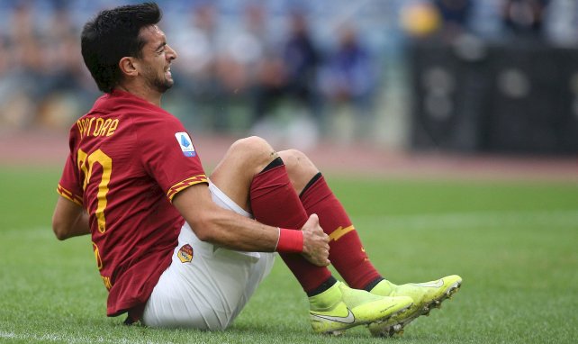 Javier Pastore victime d'une blessure avec l'AS Roma