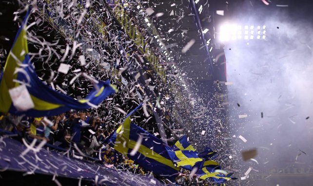 Des supporters du Boca Juniors à La Bombonera