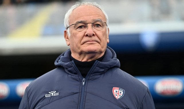 Claudio Ranieri, entraîneur de Cagliari