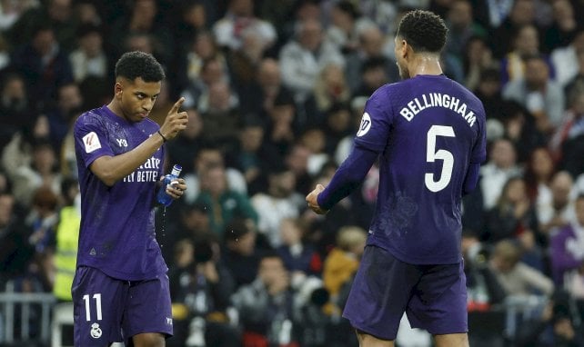 Rodrygo et Bellingham avec le Real Madrid