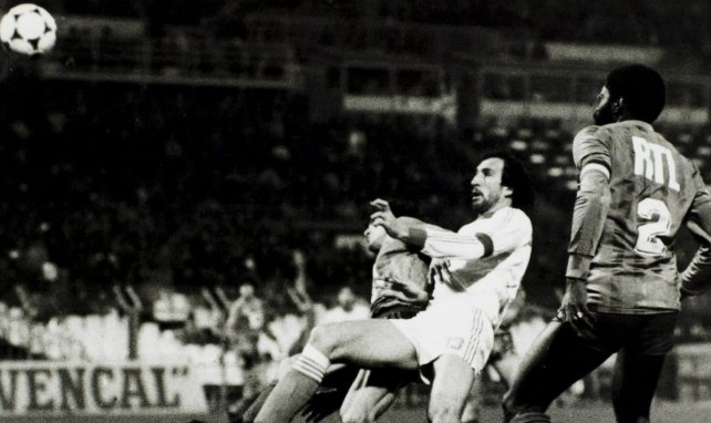 François Bracci en action avec l'OM.