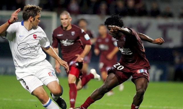 Razak Omotoyossi avec le FC Metz