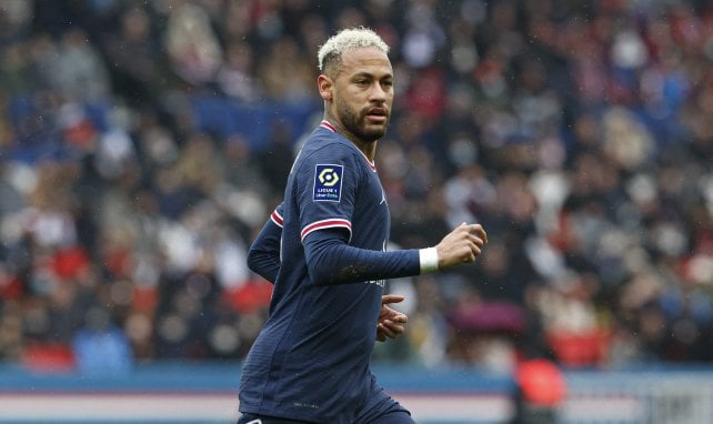 Neymar lors de PSG-Bordeaux