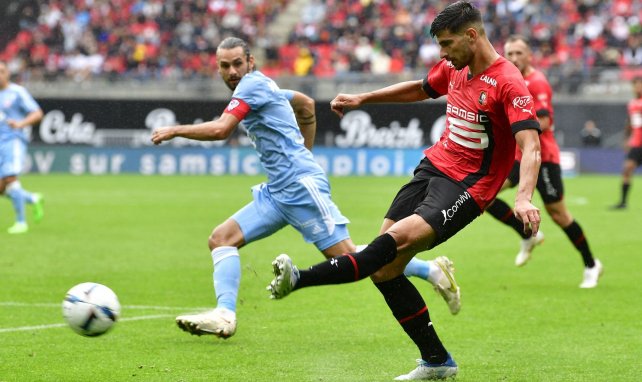 Martin Terrier, buteur contre Ajaccio