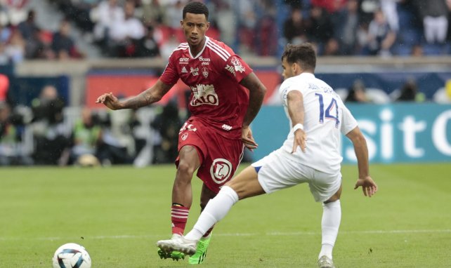 Noah Fadiga, avec le Stade Brestois