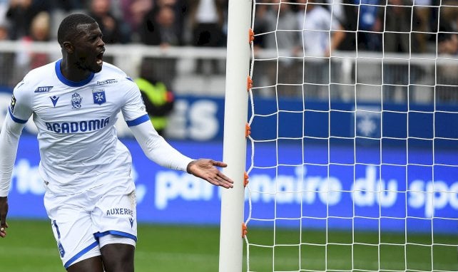 M'Baye Niang avec Auxerre