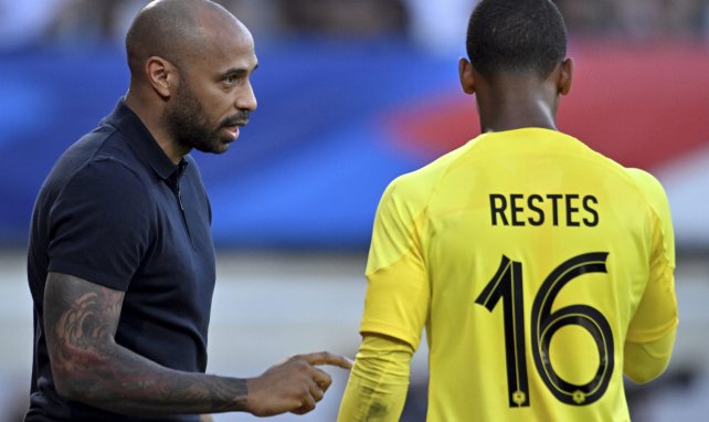 Thierry Henry et Guillaume Restes