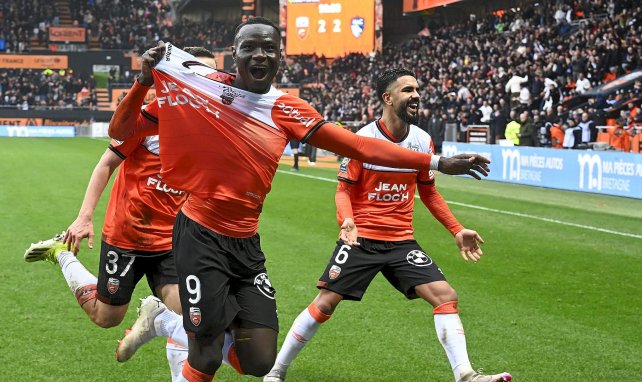 Mohamed Bamba avec Lorient