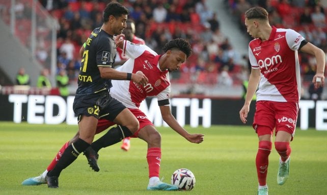 Ligue 1 : le LOSC réduit à dix s’en sort bien face à l’AS Monaco