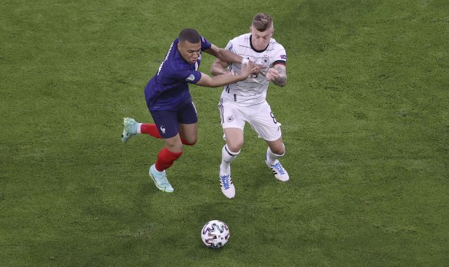 Kylian Mbappé et Tony Kroos se sont affrontés durant l'Euro