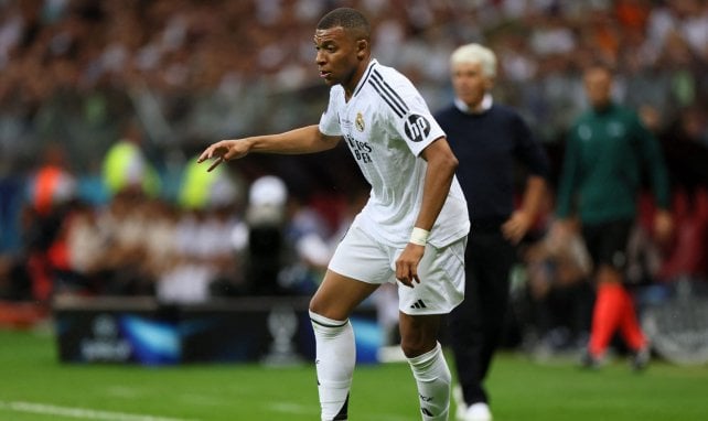 Kylian Mbappé avec le Real Madrid 