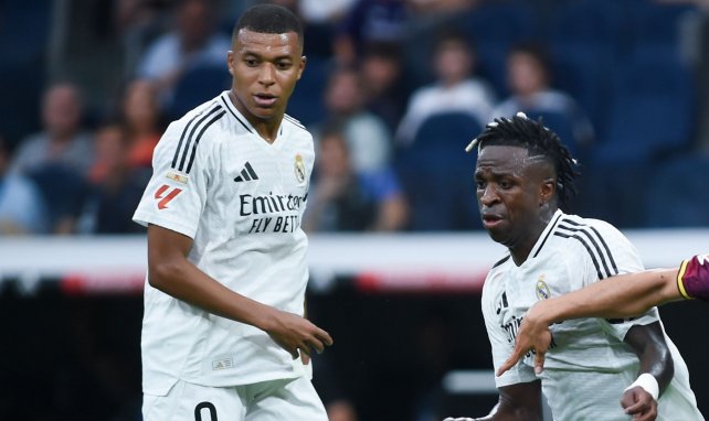 Kylian Mbappé et Vinicius Jr