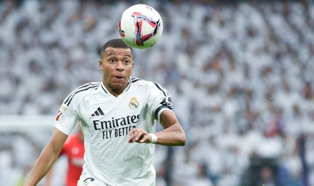 Mbappé avec le Real Madrid contre Osasuna