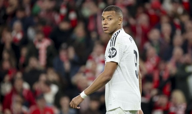 Kylian Mbappé face à l'Athletic