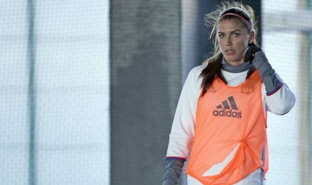 Alex Morgan a été décisive avec l'OL face à Guingamp