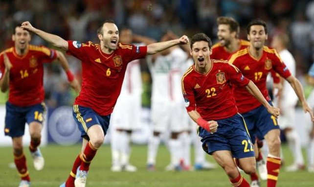 Andres Iniesta et l'Espagne, vedettes de notre équipe type