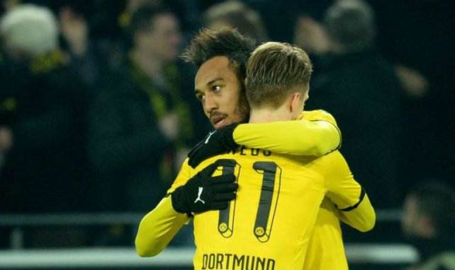 Aubameyang et Reus ont offert la victoire à Dortmund