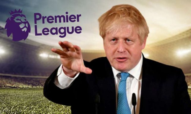 Boris Jonhson, le Premier ministre britannique, est pour le nouveau plan de la Premier League