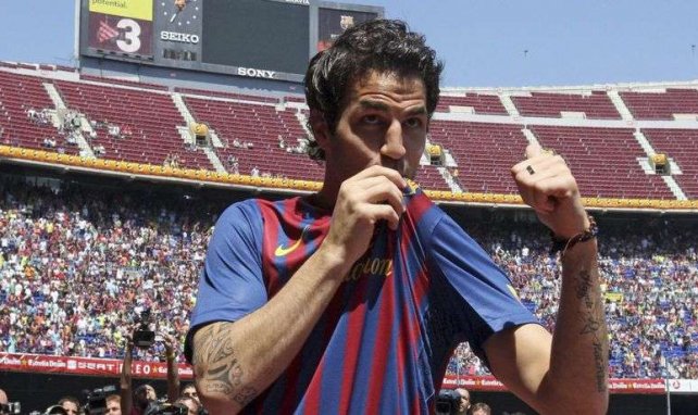 Affiche FC Barcelone Cesc Fabregas En Action – Poster 90x60cm – Neuf