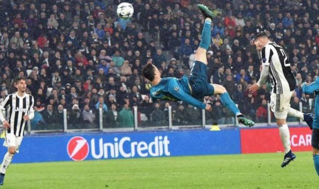 Cristiano Ronaldo lors d'une rencontre face à la Juventus Turin en Ligue des Champions