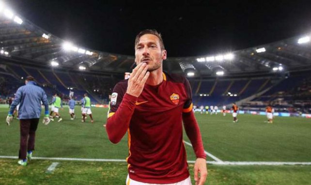Francesco Totti fait le bonheur de la Roma